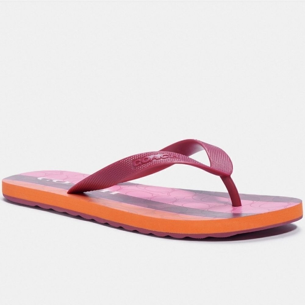 Coach Zak Flip Flop NWT